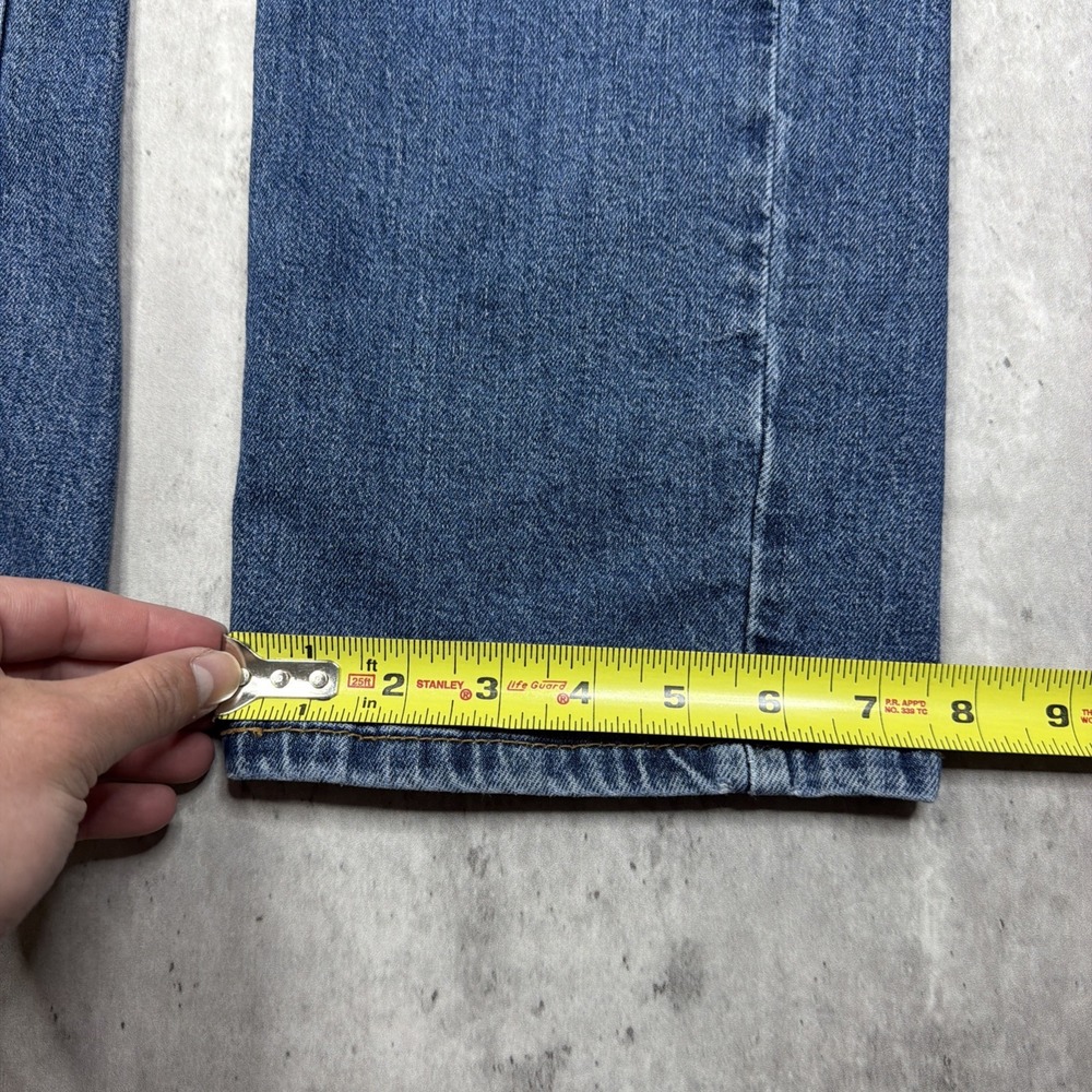 Levis 514 Jeans Mens 32x30 Blue Medium Wash Straight Leg Denim Pants Casual - Picture 8 of 10